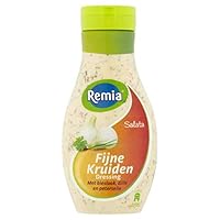Découvrez la vinaigrette aux fines herbes Remia Salata 450g, fraîcheur et saveurs naturelles pour sublimer toutes vos salades!