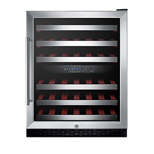 Summit Appliance 46-Bottle Dual Zone Wine Cellar