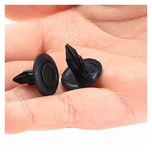 Clips de fijación de 6mm de alta resistencia para paneles de puerta y parachoques, 50 uds 5