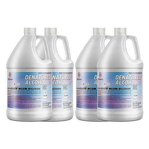 Denatured Alcohol 190 Proof 3C - 4 Gallons Case