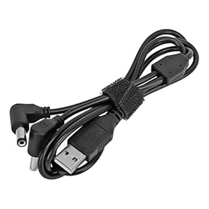 Drone Bril DC Netsnoer, Koperen Kern Kunststof Omhulsel Vliegbril Oplaadkabel 1 Meter