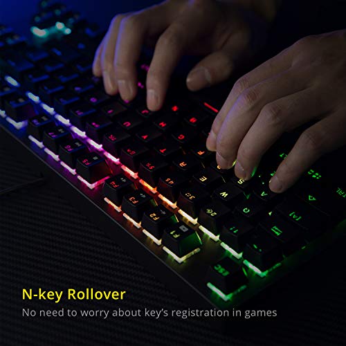 Drevo Tyrfing V2 Customizable Rgb Compact 87 Keys Mechanical Gaming Keyboard Usb Wired Tenkeyless Programming Macro Media Control Software Support Outemu Brown Switch Black #TOP3