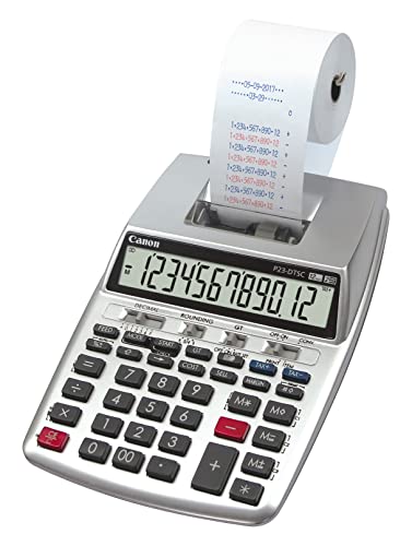 Canon P23DTSCII - Calcolatrice da tavolo, 12