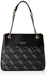 Dieses GUESS Accessoire verleiht Ihren Outfits einen stilvollen Touch. Mit dem charmanten Design ist diese Schultertasche ein echter Hingucker! Ihre Essentials lassen sich übersichtlich verstauen, dank der gut durchdachten Fächerausstattung! Maße: 33 x 30 x 13 cm