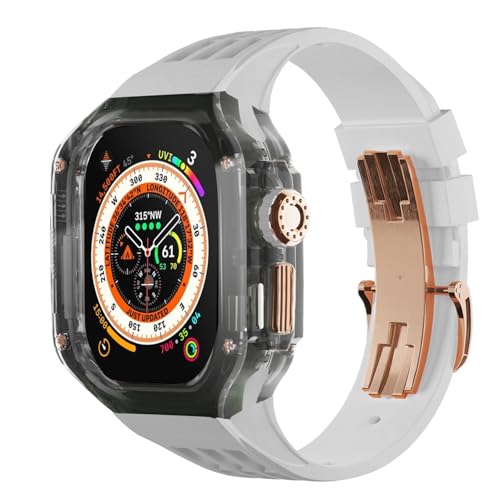 Ensemble d'accessoires de rechange Apple Watch Ultra 2 49 mm protection transparente