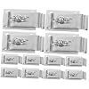12pcs Sink Rim Clips Sink Bracket for Kitchen Sink Mounting Supplies Fastener Support