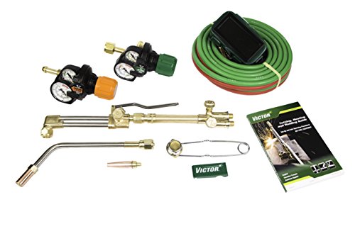 Victor 0384-2112 Journeyman II AF Edge 2.0 540/510LP, 90° Plus Outfit, Propane