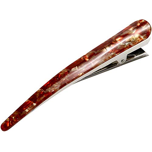 Loneedy, pinza dentellata per capelli, a becco