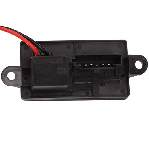 PartsSquare Manual HVAC Blower Motor Resistor 15305077 + 15862656 Wire Harness Connector Replacement for CHEVROLET AVALANCHE 1500 2002-2006/ Compatible with CHEVROLET SILVERADO 1500 2001-2004