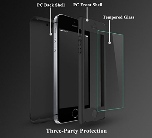 Magicmoon iPhone 7 Caso, Full Body Ultra Sottile