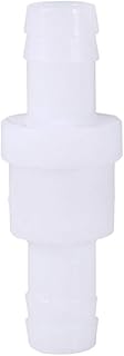 Inline Check Valve Plastic Water Stops Non Return Check Valve Fits 12mm Hose Fluid System Micro Diaphragm Check Valve for Fuel Oil Water Gas Air