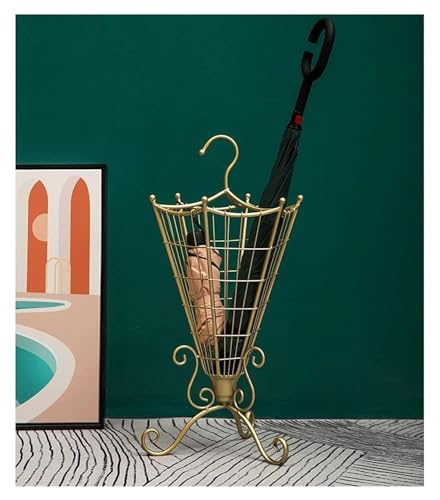 Support de rangement pour parapluie en métal avec bac de récupération - 6