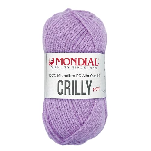 Gomitolo Lana Crilly Mondial 50 gr 100% Microfibra PC Alta
