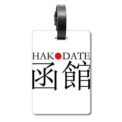 Étiquette valise Hakodate drapeau japonais : protégez et identifiez votre bagage facilement