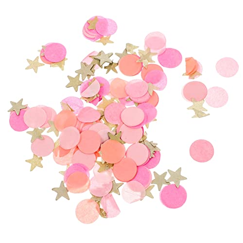 Alipis 2bags Reusable Decorative Confetti for Birthday and Wedding Table Scatter Safe Paper Material Various Shapes for Festive Celebrations and Events