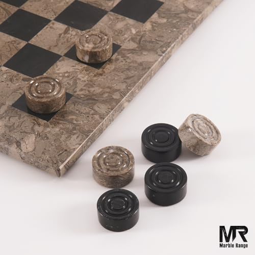 Juego de Damas de Mármol 15 Pulgadas miniatura 6