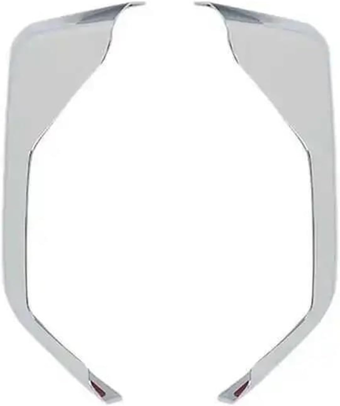 Car Rear Light Cover Trims ABS Car Rear Bumper Guard Decoration Cover Fits for Suzuki for Jimny 2019 2020 2021 2022 2023 2024 Up Exterior Accessories Taillight Guard Cover(Chrome)(Red)