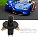 DC12V-24V Master Battery Isolator Disconnect Off Switch 400A ABS and Copper for Car Race M10x2 Terminal Ideal Power Off Device