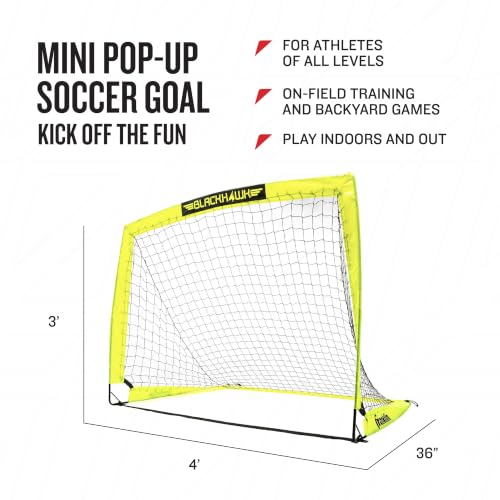 Franklin Blackhawk Portable Soccer Goal - Small - image 2