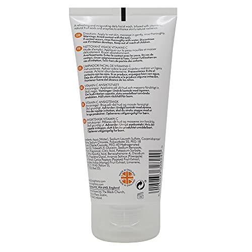 Creightons Vitamin C Superfruits Daily Brightening Wash (150 ml) - A Refreshing and Invigorating Daily Facial Wash with Vitamin C, Natural Fruit Acids & Enzymes to Enhance Skin Natural Radiance Cream - Image 3
