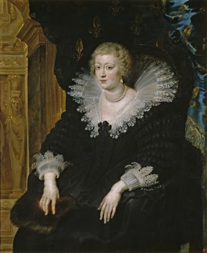 Affiches et impressions Anne d'Autriche Rubens pour sublimer un bureau baroque