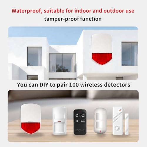 Wolf Guard LB-01A Standalone Siren Burglar Alarm System - Image 5