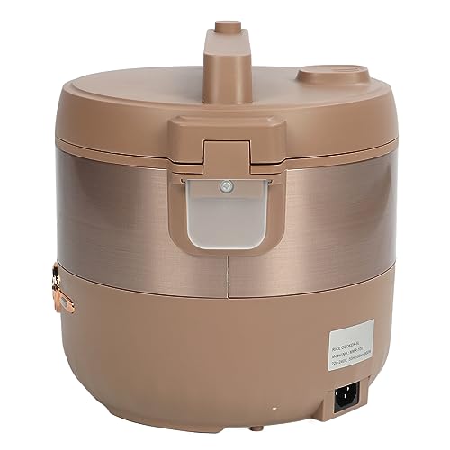 Fogão Elétrico 5L Proteção contra Surtos de Arroz Com Controle de Botão para Restaurante (Marrom)