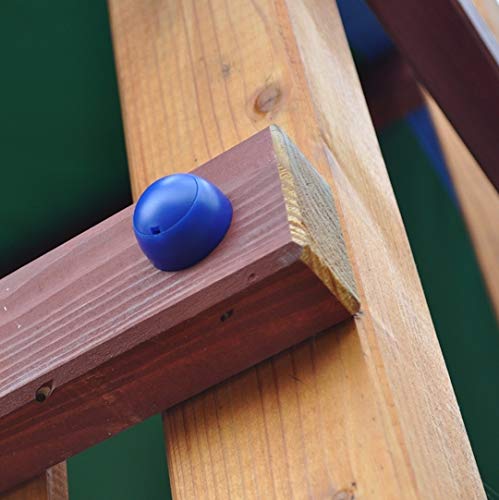 GK Schraubenabdeckung/Bolzenabdeckung blau, für Spielturm/Schaukel, Paket: 20 Stück