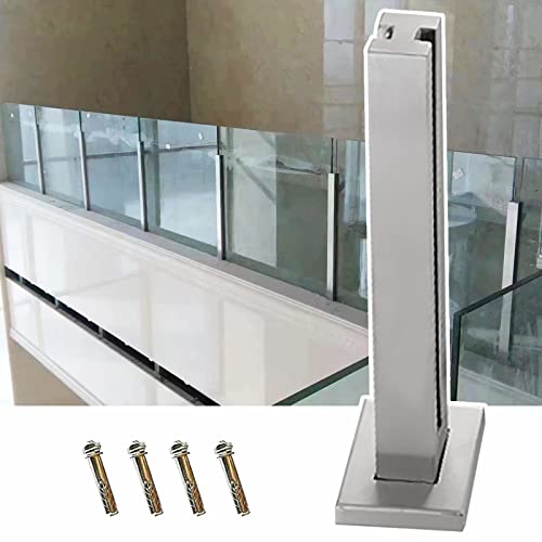 Barandilla de vidrio para terraza exterior e interior ideal en escaleras y pasillos 1