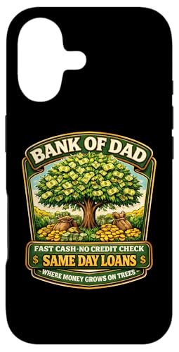 Funny Bank Of Dad Fast Cash No Credit Check ���̓� �W���[�N �X�}�z�P�[�X iPhone 17 �p