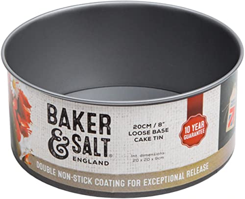 Baker & Salt 20cm Loose Based Cake Tin - Round