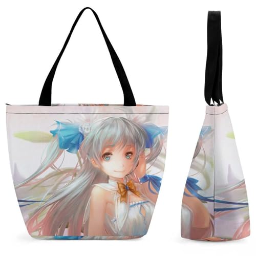 Sac à main anime pour femme et grand sac de shopping de 28.5x18x32.5cm