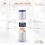 Aquaboon 5 Micron 20 x 4.5 Whole House Pleated Water Sediment Filter Replacement Water Filter Cartridge Compatible with ECP5-20BB, SPC-45-2005, 10-Pack