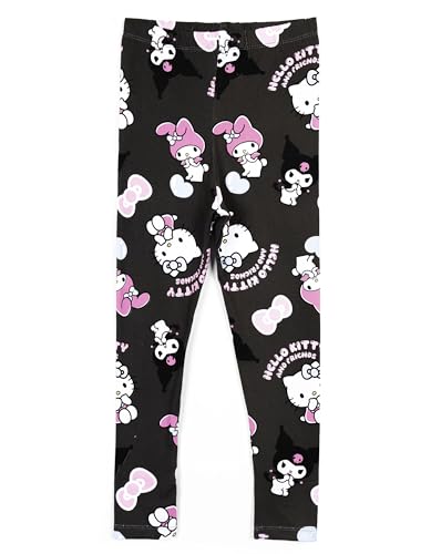 Image of Hello Kitty Girls T-Shirt and Leggings Outfit Set Toddler to Big Kid Sizes (4T - 14-16)