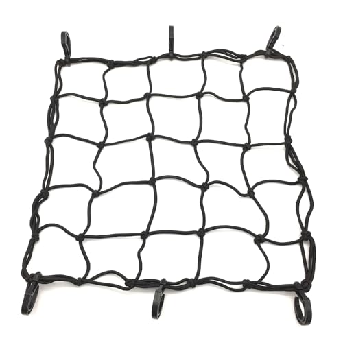 Filet bagages moto 30,5 cm araignée extensible araignée noire avec crochets amovibles