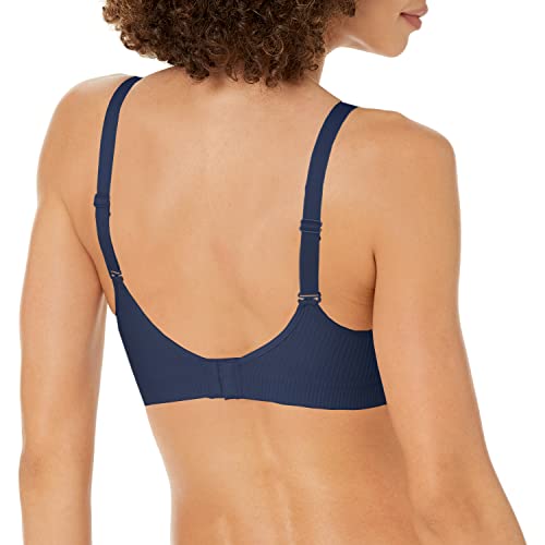 Image of Hanes Womens Perfect Coverage Wireless Seamless T-Shirt Bra, ComfortFlex Fit, Smart Sizes