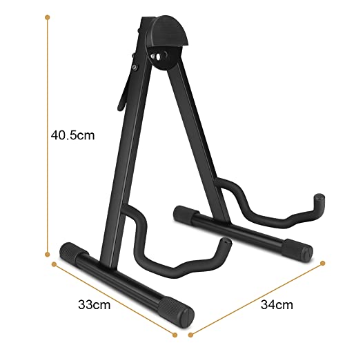 Cello Ständer, Gitarrenständer für Gitarren Akustikgitarre E-Gitarre Ständer Guitar Stand Verstellbarer klappbarer Celloständer Unterstützung Schaumstoffbezug Gummifüße