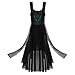 ODASDO Women Lyrical Dance Costumes Modern Contemporary Dancewear Shiny Sequins Spaghetti Strap Mesh Tulle High Low Dress Ballet Leotard Stage Performance Ballroom Cha Cha Clothes Black XS