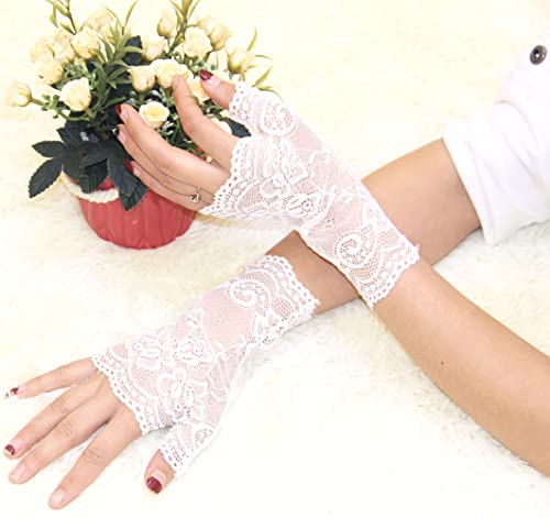 Women Gloves for for Wedding, Tea Party, Cosplay, Costume