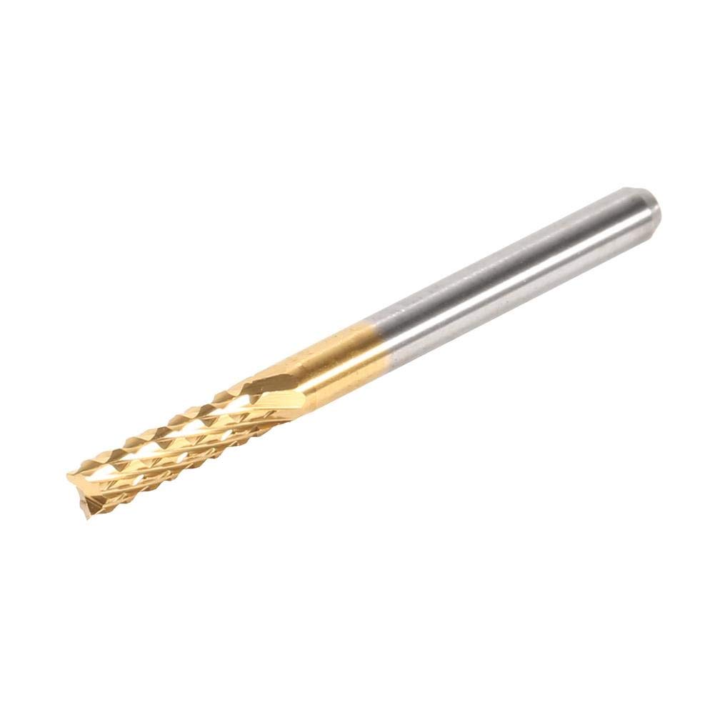 KSTE 1mm fräser, 2 Stück x 5 Größen Schaftfräser, Fräser Schneidespitzen Frässtifte Werkzeugdurchmesser 1MM 1,5 mm 2MM 2.5MM 3MM Parts Kit
