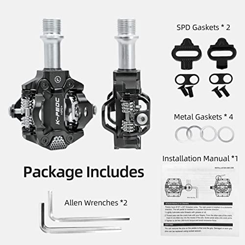 K PEDC Lightweight Clipless Pedals