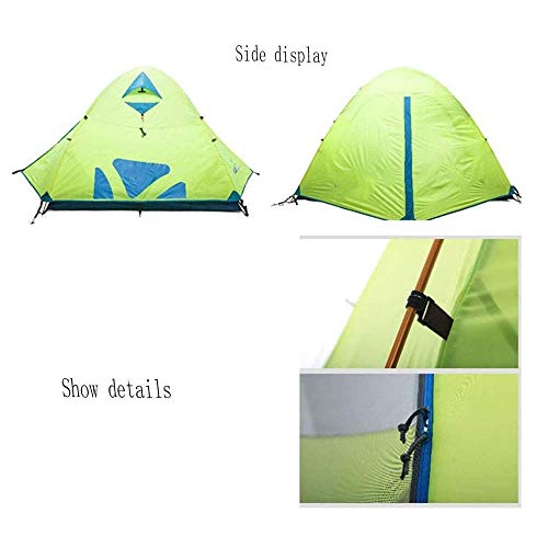 Carpa de camping para dos personas 210x140x110 cm miniatura 2