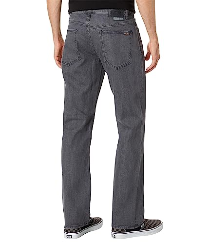 Image of Volcom Men's Solver Stretch Denim Jeans-Modern Fit Pant