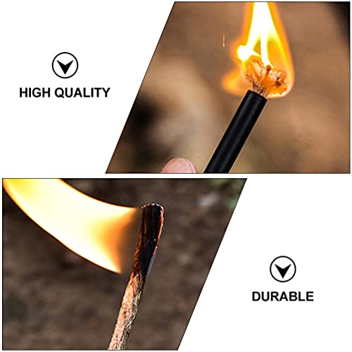 ABOOFAN 3Pcs À Prova D' Água Corda de Cânhamo Cânhamo Pavio Pavio Hemp Cord Camping Lighter Surviva