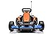 Best Ride On Cars Officially Licensed McLaren GoKart 24V for Ages 6 and Up - Electric Go Kart with Steering Wheel, Versatile Driving Modes, User-Friendly Controls, Black/Orange, Large