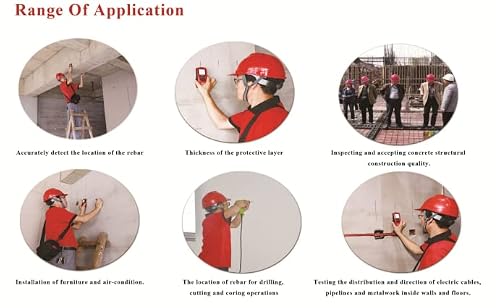 ZD322 Integrated Rebar Detector Rebar Locator with LCD Display Location Range 1 to 120mm - Thumbnail 4