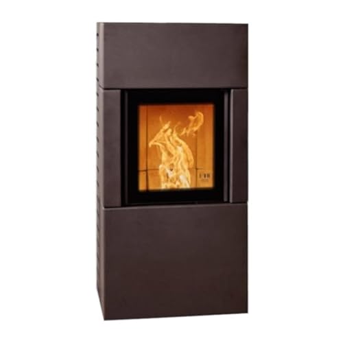 AUSTROFLAMM Pelletofen | Percy | im Stahlmantel + WiFi | 8, 0 kW