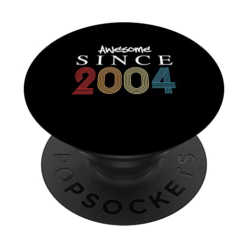 Impresionante Desde 2004 Cumpleaños 2004 Vintage 2004 PopSockets PopGrip Intercambiable
