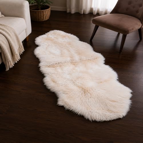 HOUME OAK Sheepskin Runner Rug