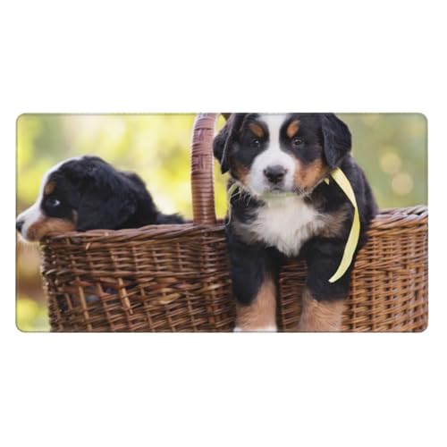 Tapis de souris grand format Bouvier Bernois pour égayer votre espace de travail